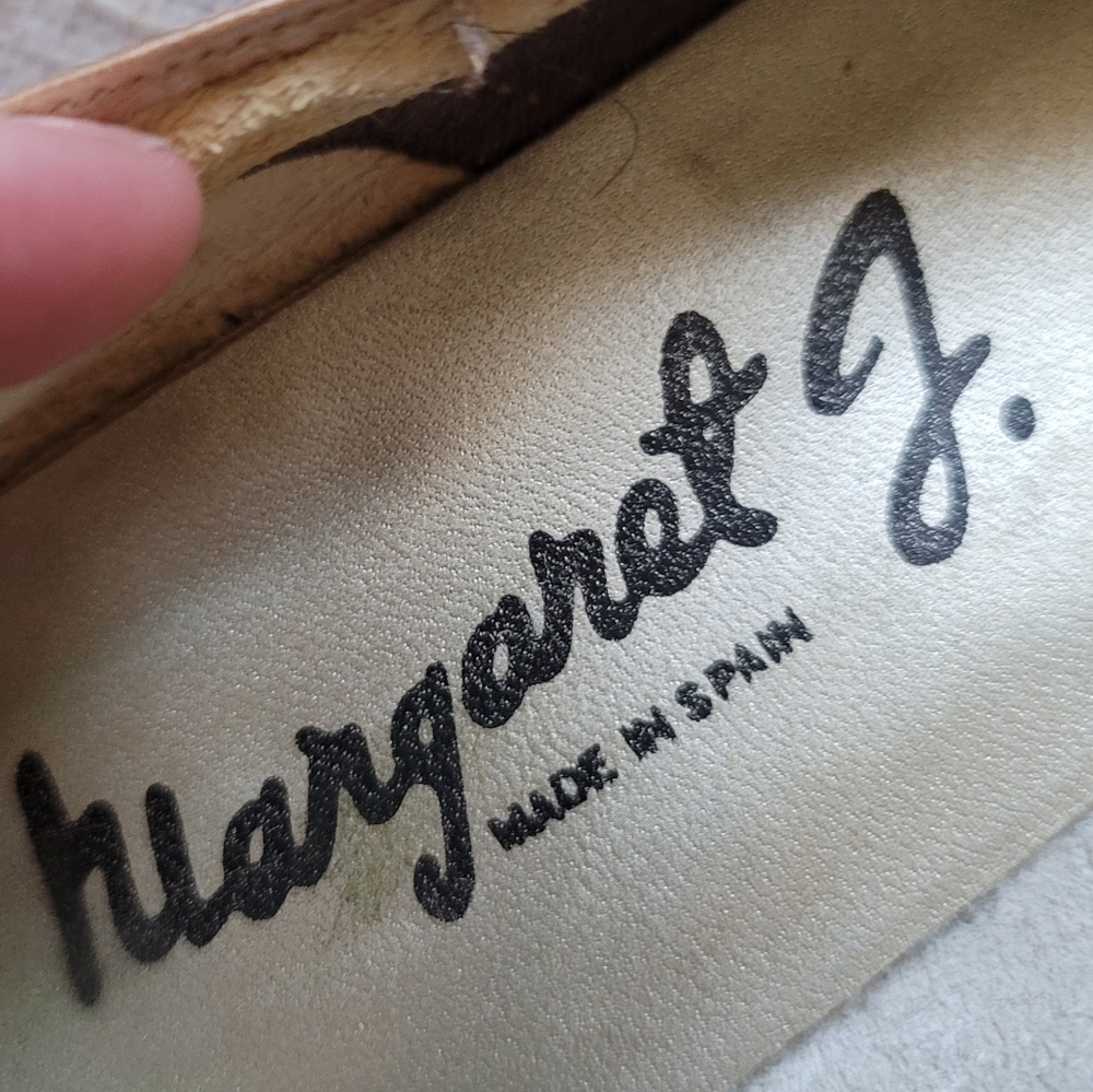 Vintage Patchwork Leather Wedges - image 8